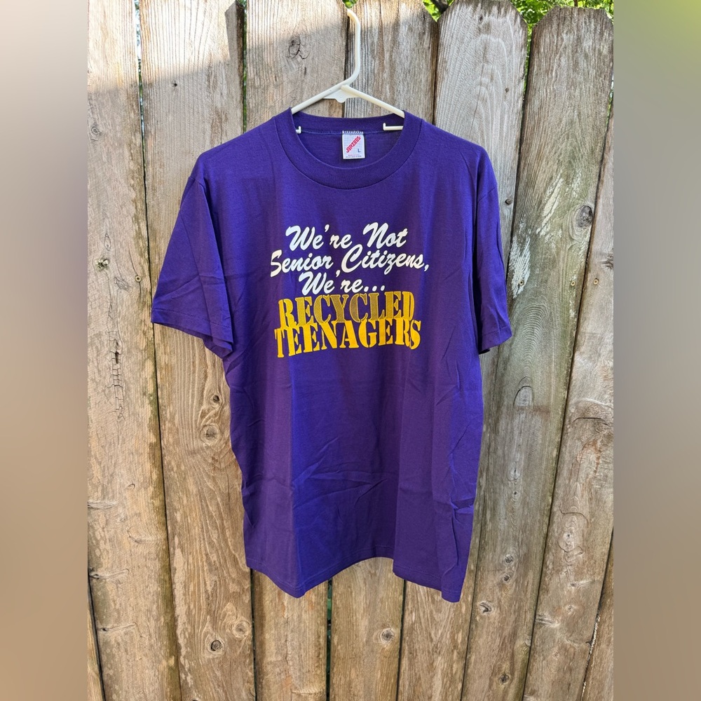 Vintage Jerzees funny tee